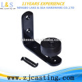 Black Bottom Guide Stay Roller ajustable para puerta de granero Hardware / Sliding Door Roller